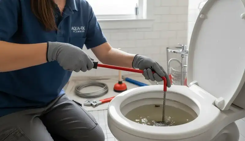 Expert Plumbing Pro - clogged-toilet-repair